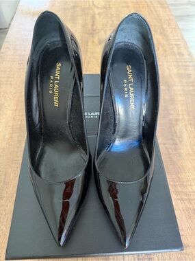 Saint Laurent Black Embossed Signature Box